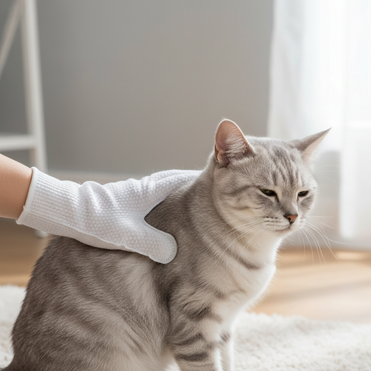 Effortless Cat Grooming with Rinse-Free Cleaning Gloves – Keep Your Feline Friend Fresh and Clean!